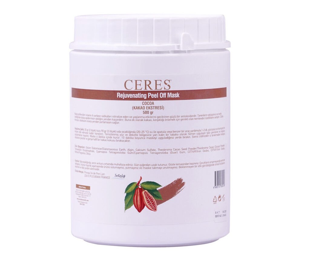 REJUVENATING PEEL OFF MASK COCOA (CLASSIC DELICIOUS) “SIKILAŞTIRICI ETKİ”