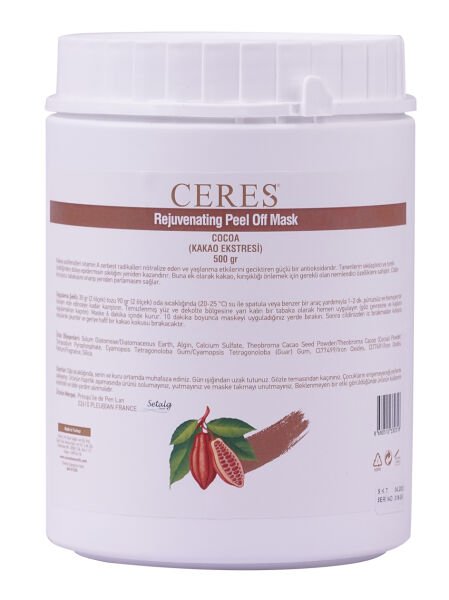REJUVENATING PEEL OFF MASK COCOA (CLASSIC DELICIOUS) “SIKILAŞTIRICI ETKİ”